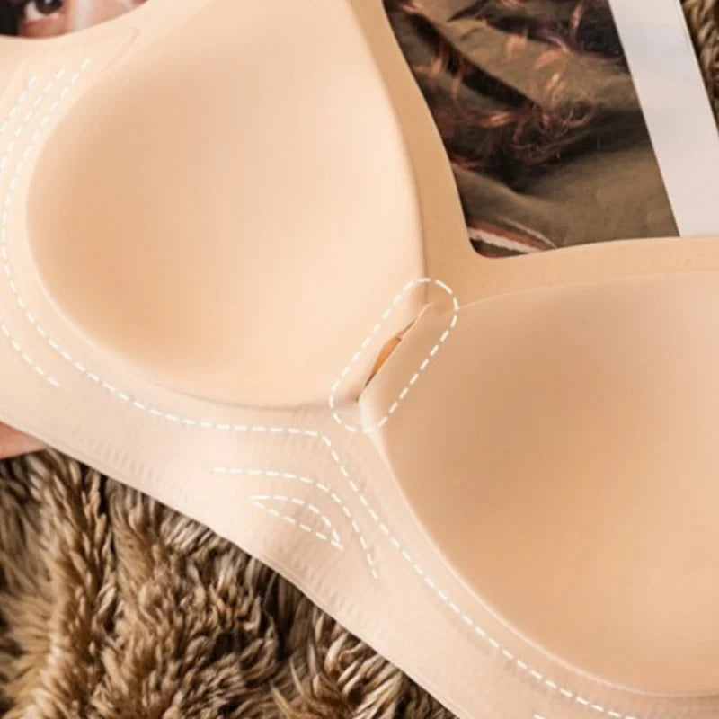 CowLost | product_id-plus-size-seamless-wire-free-push-up-bra-with-adjustable-straps-m-3xl |6
