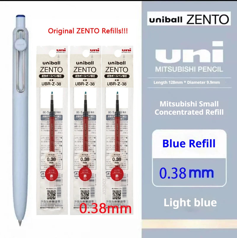 CowLost | product_id-uni-ball-zento-limited-edition-black-tech-retractable-gel-pen-0-38-0-5-0-7mm |50