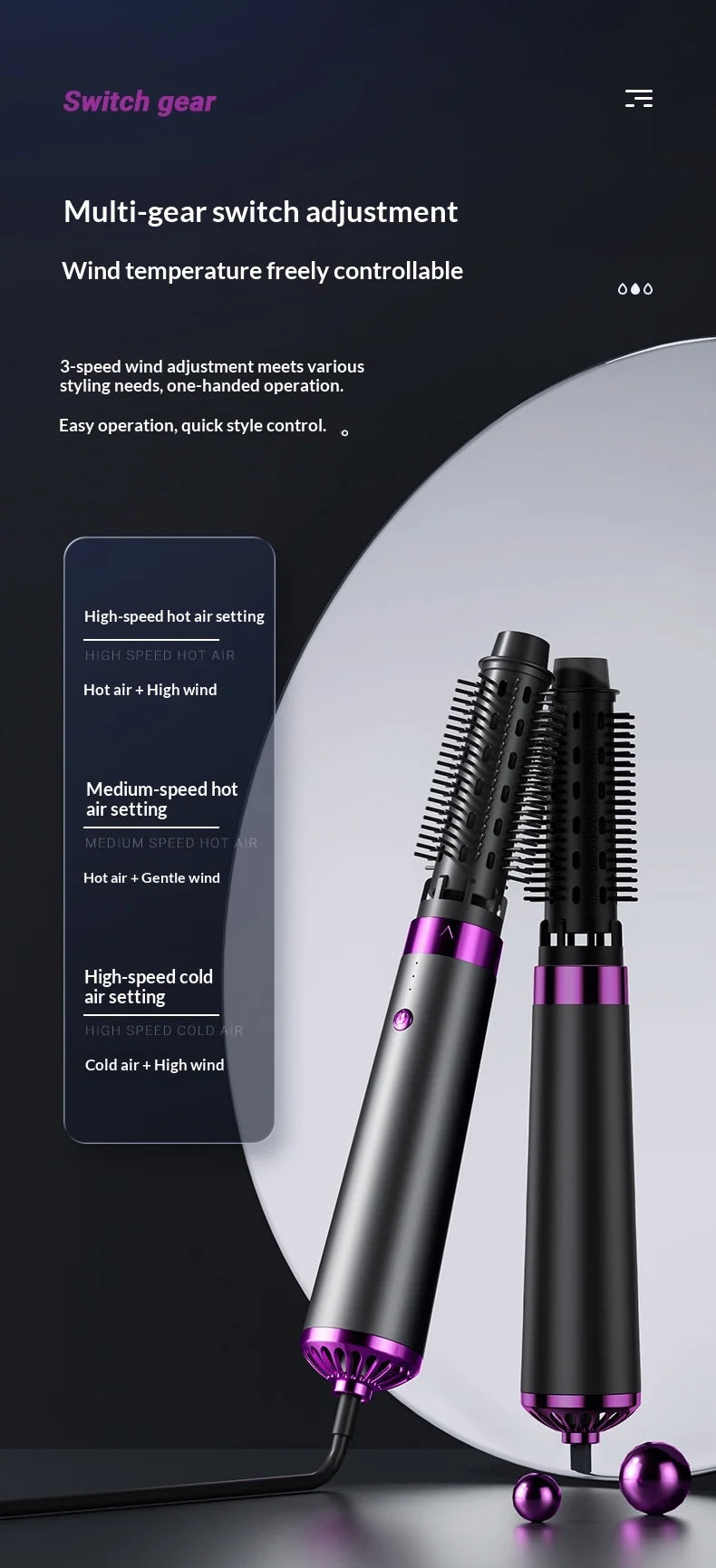 CowLost | homefish-5-in-1-electric-hair-dryer-with-automatic-straight-curling-iron-hot-air-comb-diffuser-for-outdoor-use-ac-motor-2 |19