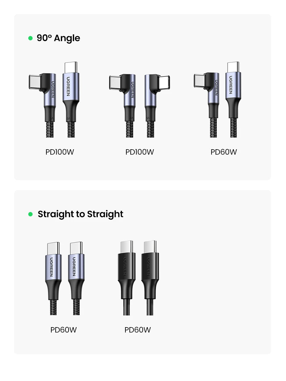 CowLost | ugreen-usb-type-c-to-usb-c-cable-100w |12