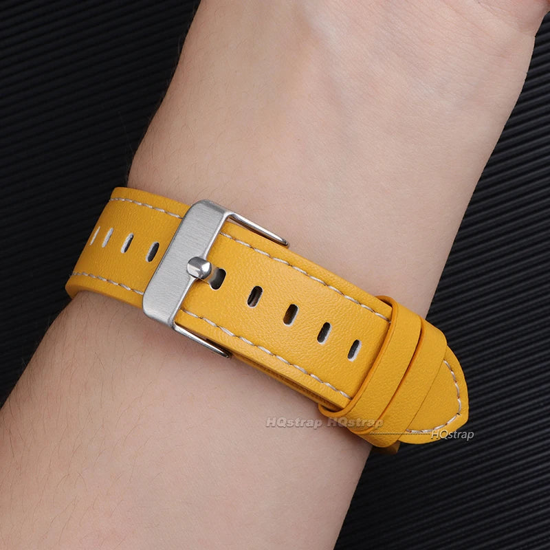 CowLost | product_id-vintage-leather-watch-band-strap-20mm-22mm-with-stainless-steel-buckle-for-samsung-galaxy-watch |5