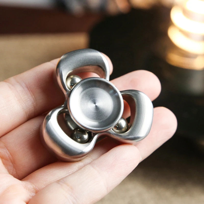 CowLost | stainless-steel-horizon-edc-fidget-spinner-toy-stainless-steel-anxiety-stress-relief-focus-gyro-hand-spinner-for-office-desk |2