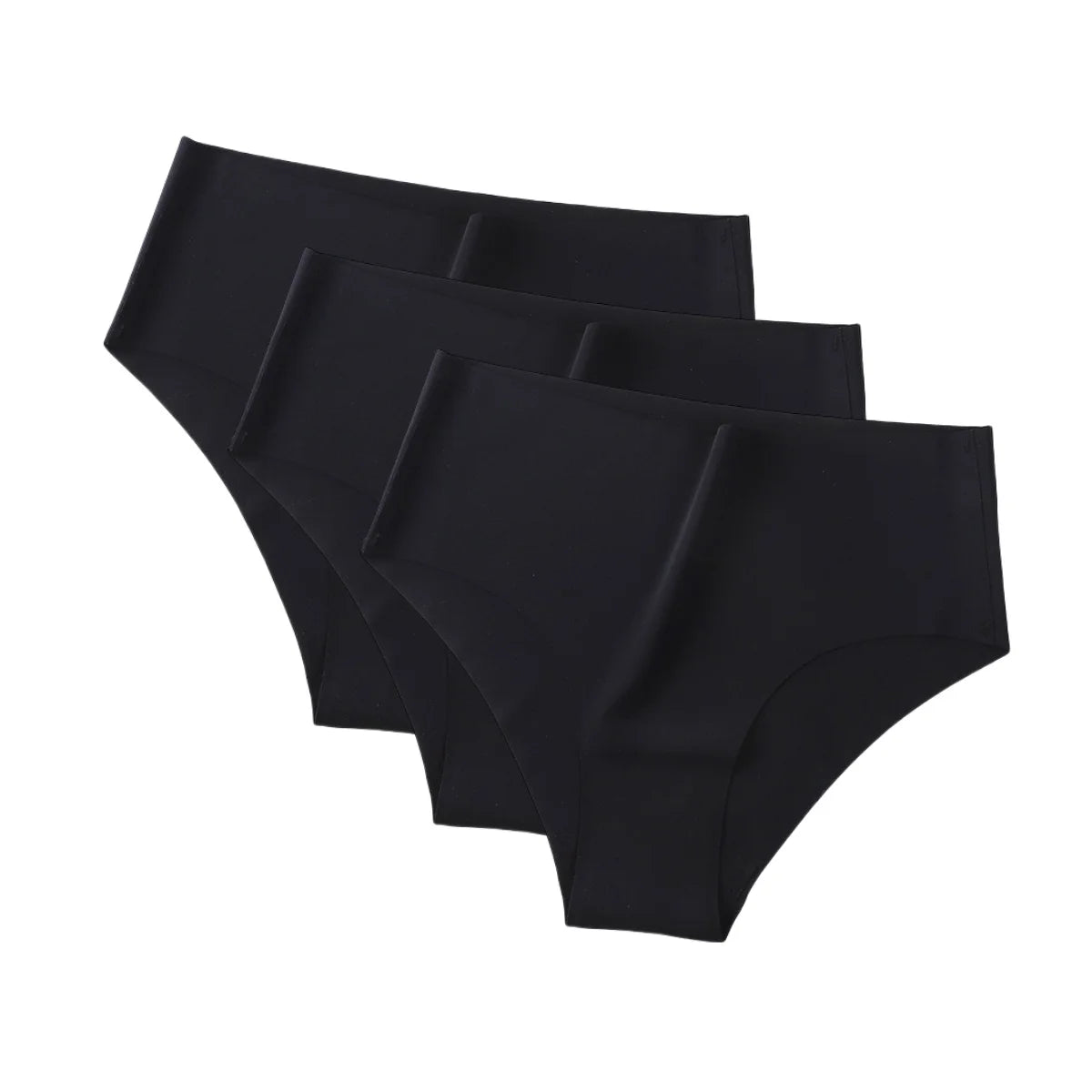 CowLost | product_id-3pcs-women-high-waist-seamless-breathable-ice-silk-stretch-panties-xs-xl |18