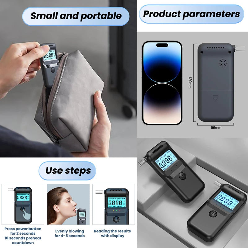 CowLost | product_id-digital-professional-alcohol-breathalyzer-tester-with-lcd-display |3