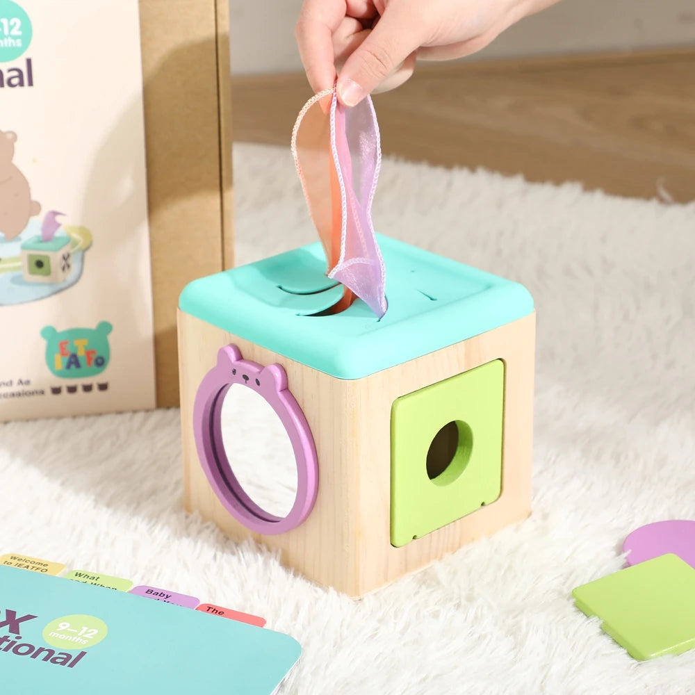 CowLost | cat-treats-8pc-wooden-montessori-toy-set-for-babies-0-12-months-early-education |16
