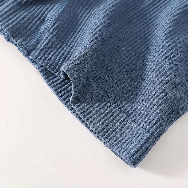 CowLost | product_id-women-s-seamless-ribbed-mid-rise-boyshort-sports-underwear-breathable-panties |10