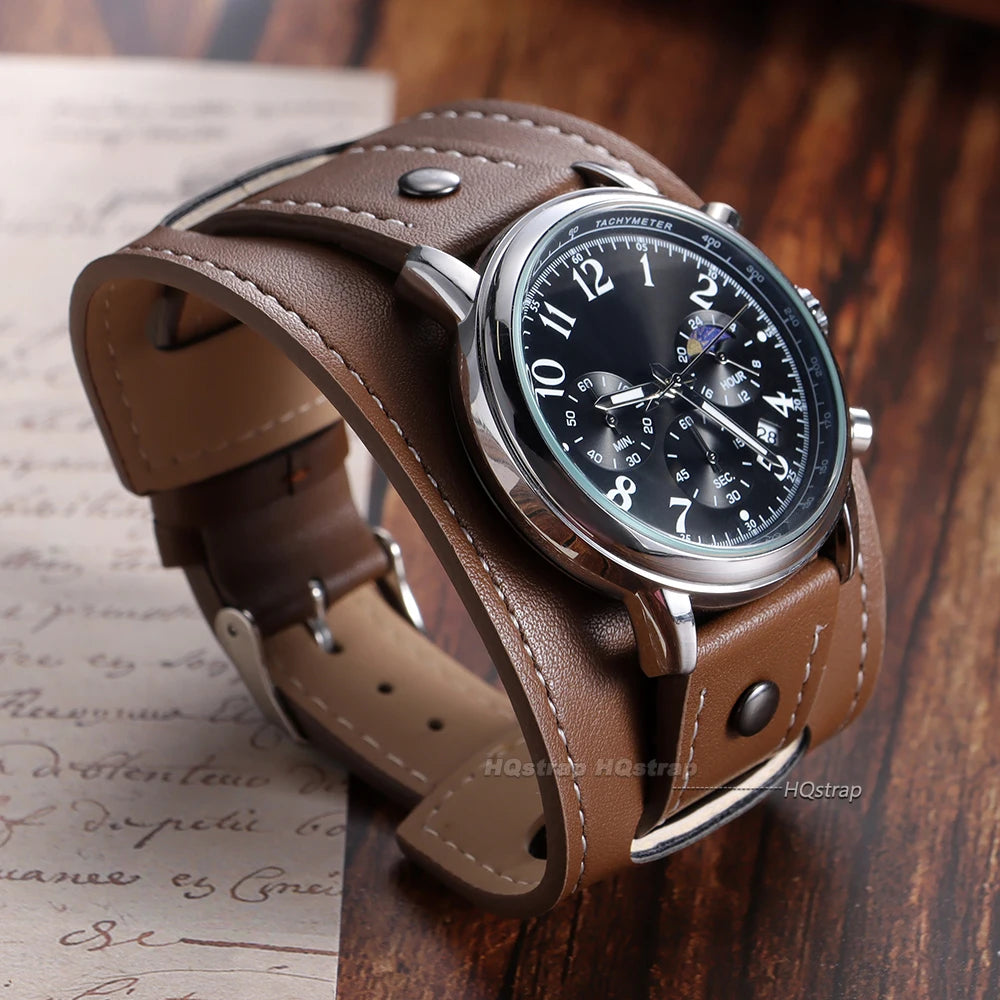 CowLost | product_id-vintage-pu-leather-watch-band-20mm-24mm-universal-replacement-strap |4