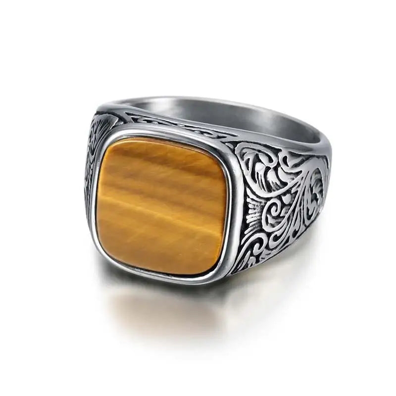 CowLost | jiayiqi-vintage-handmade-oval-rings-for-men |17