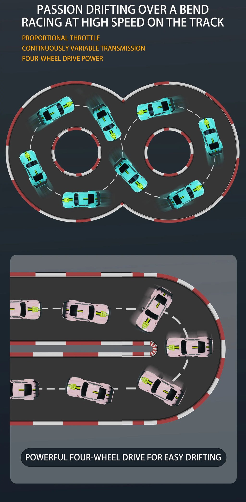 CowLost | fencing-barriers-dodge-hellcat-1-16-4wd-high-speed-remote-control-drift-car |31