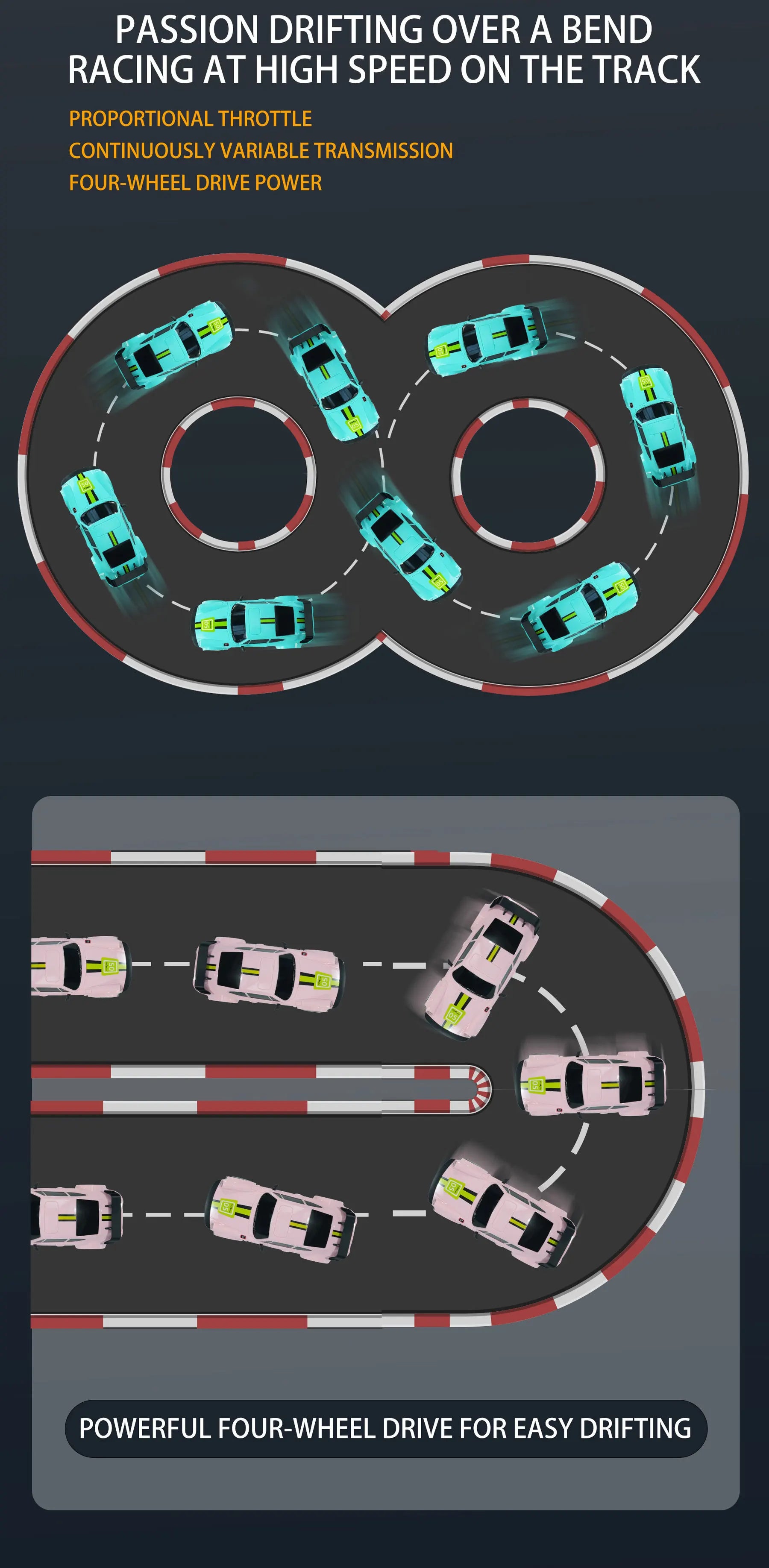 CowLost | fencing-barriers-dodge-hellcat-1-16-4wd-high-speed-remote-control-drift-car |31