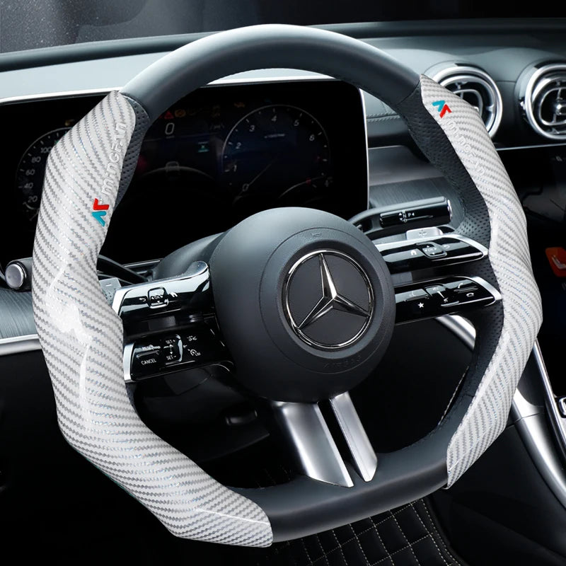 CowLost | luxury-carbon-fiber-steering-wheel-cover |14