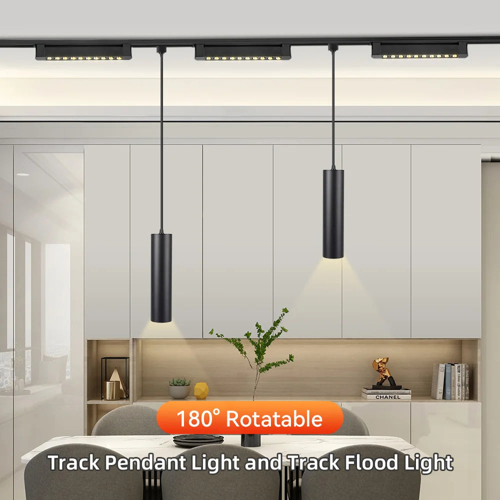 CowLost | seasonal-holiday-decorations-full-set-led-track-rail-lights-85-264v-modern-interior-spotlights |8