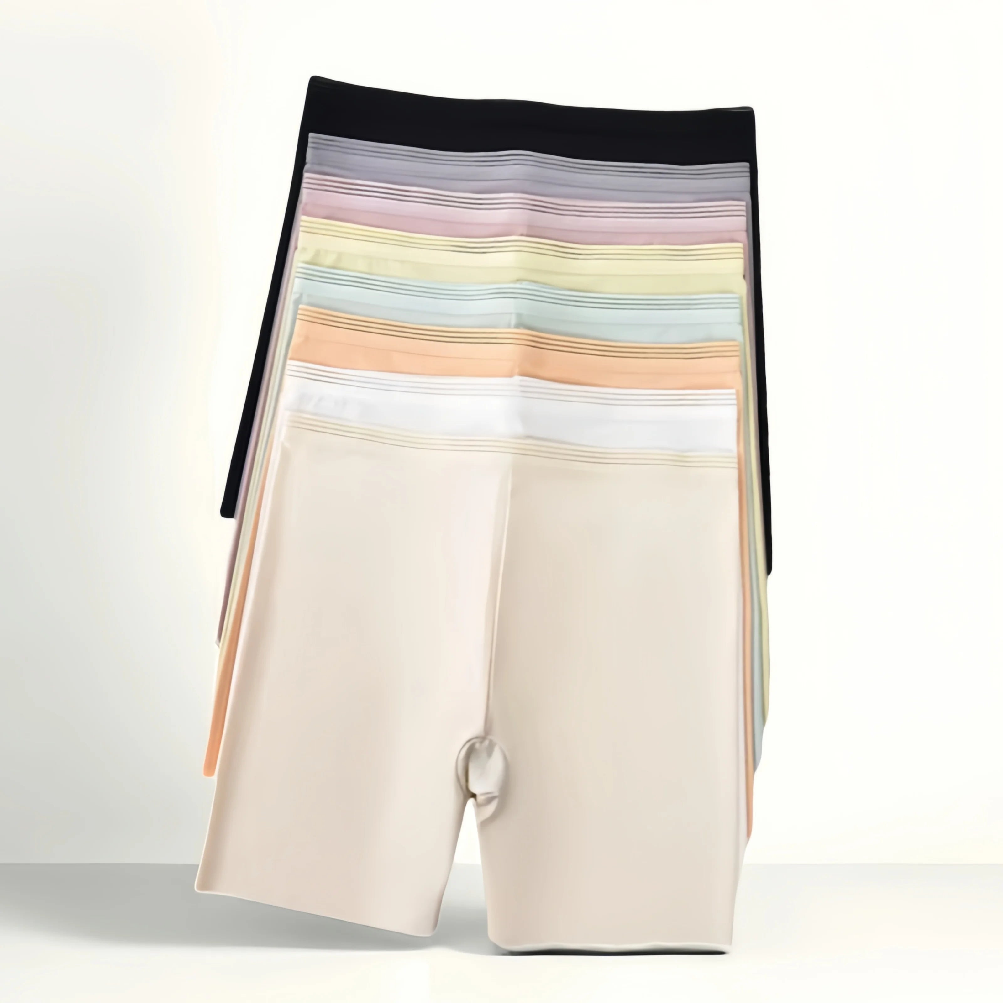 CowLost | product_id-ice-silk-high-waist-tummy-control-safety-shorts-for-women |1