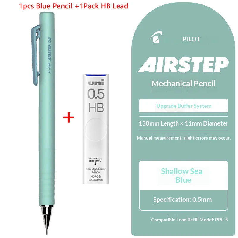 CowLost | product_id-pilot-airstep-has-15-0-5mm-mechanical-pencil-auto-lead-advance-colorful-barrel-stable-writing |36
