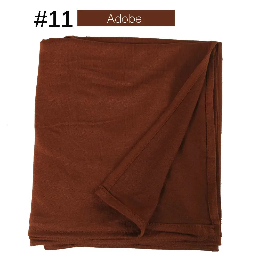 CowLost | muslim-women-stretchy-jersey-hijab-plain-cotton |31