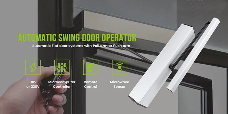 CowLost | swing-gates-product_id-110v-swing-gate-operator-electric-door-opener-with-rf-remote-and-smart-access-control-port-no-nc |9