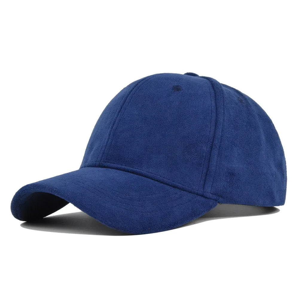 CowLost | solid-suede-retro-baseball-caps-for-men-women |29