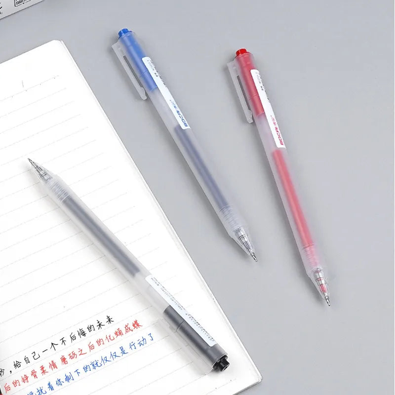 CowLost | product_id-6-pcs-0-5mm-st-synergy-tip-retractable-quick-dry-gel-pens-for-school-office |5