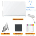 DIY LED Acrylic Drawing Board with Color Pens and Night Light