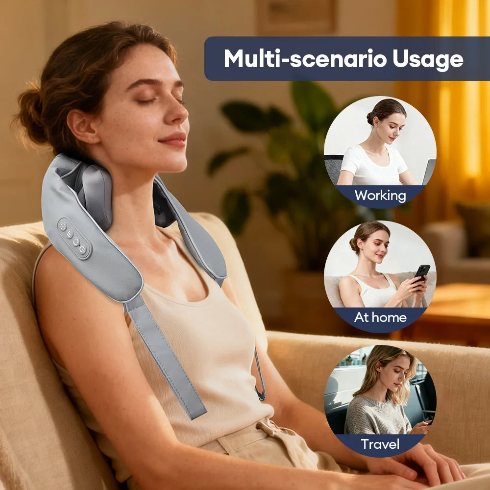 CowLost | activewear-pants-8-head-wireless-neck-and-shoulder-kneading-massage-shawl |14