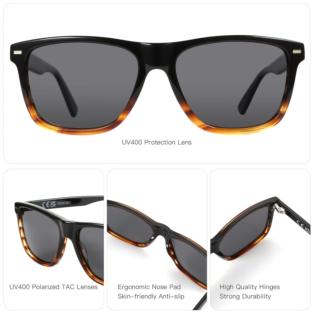 CowLost | zenottic-fashion-square-polarized-sunglasses-uv400-protection |5