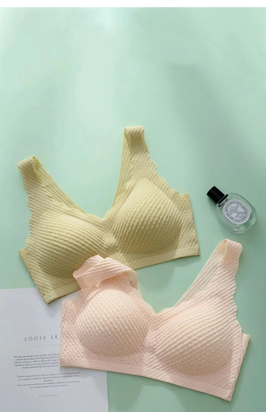 CowLost | product_id-seamless-wireless-lace-sports-bra-with-thin-cushion-comfortable-one-piece-top-for-women |13