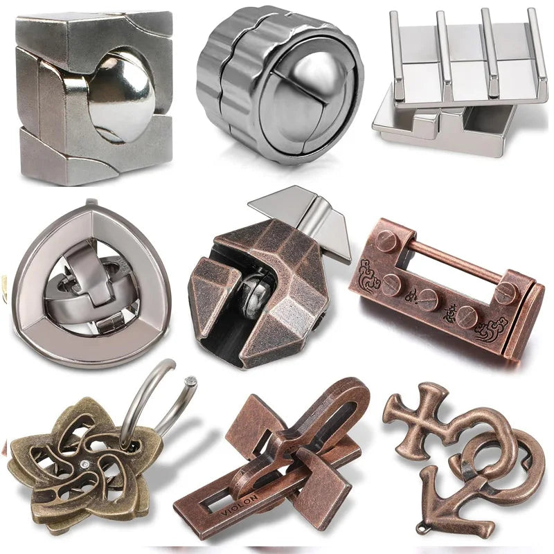 CowLost | product_id-9pcs-metal-brain-teaser-puzzles-educational-iq-test-toys-for-adults-kids |7