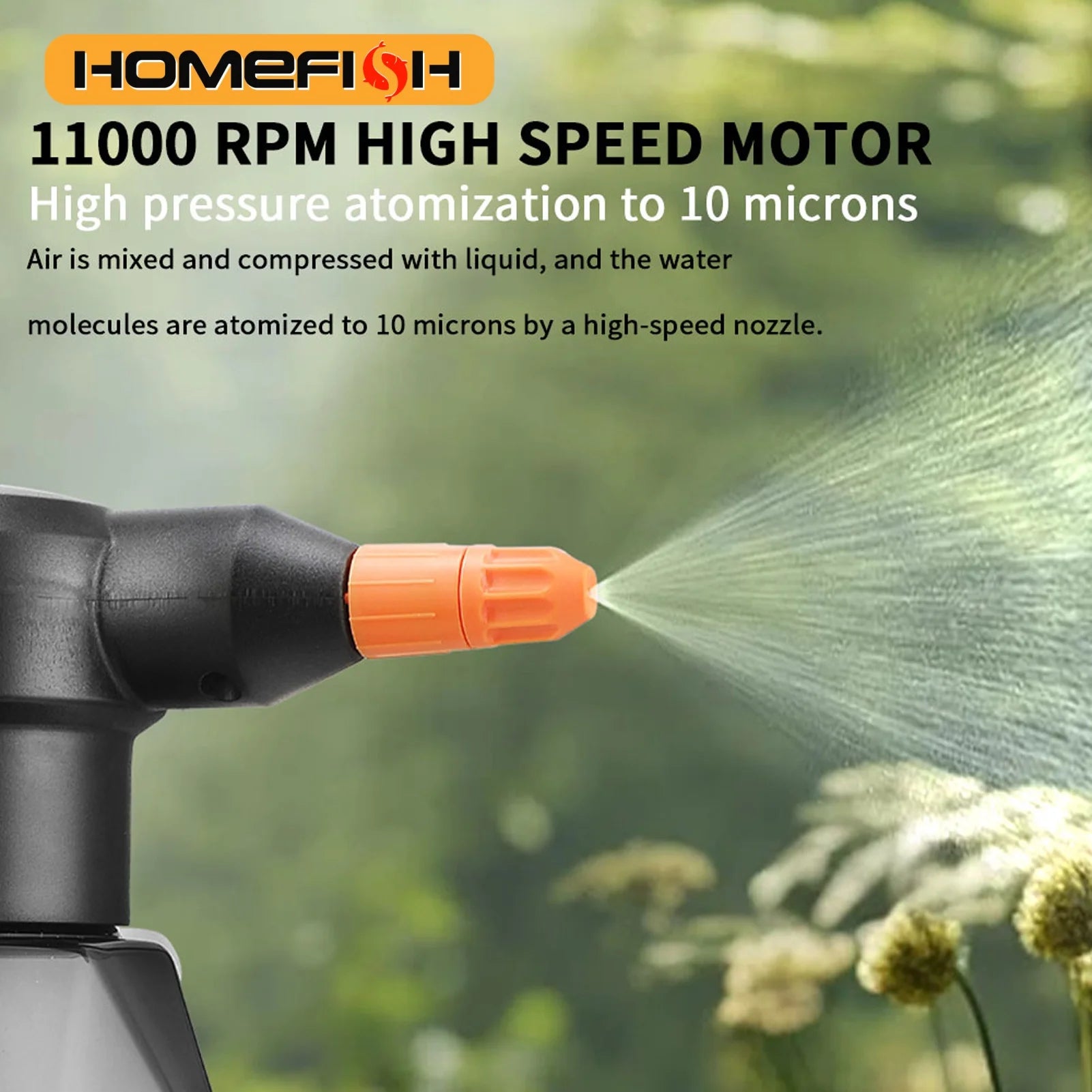 CowLost | 2l-rechargeable-electric-handheld-sprinkler-atomizing-watering-can-water-sprayer-for-garden-plants |3
