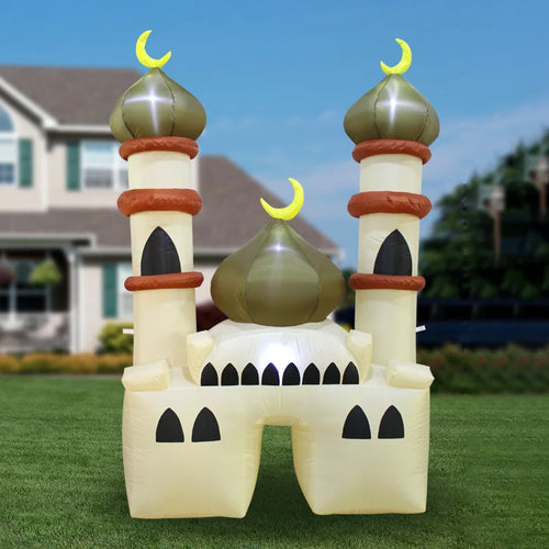 CowLost | 1-8m-6ft-ramadan-inflatables-castle-decoration-muslim-festival-outdoor-yard-garden-inflatable-toys |1