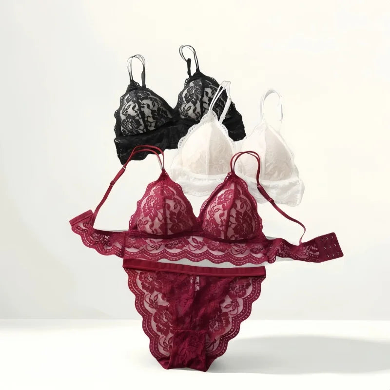 CowLost | product_id-wireless-lace-push-up-bra-and-low-rise-panties-set-for-women |1