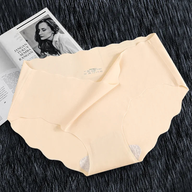 CowLost | product_id-3pcs-seamless-ice-silk-low-waist-womens-briefs-m-xl-invisible-underwear |7