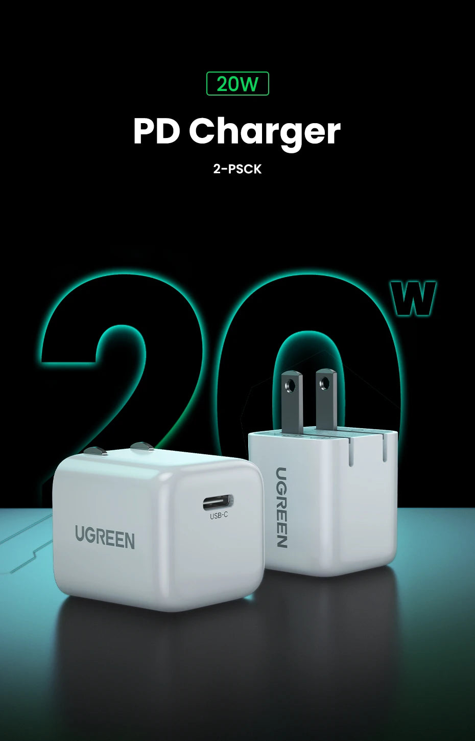 CowLost | ugreen-usb-type-c-charger-20w-pd-fast-charger |7