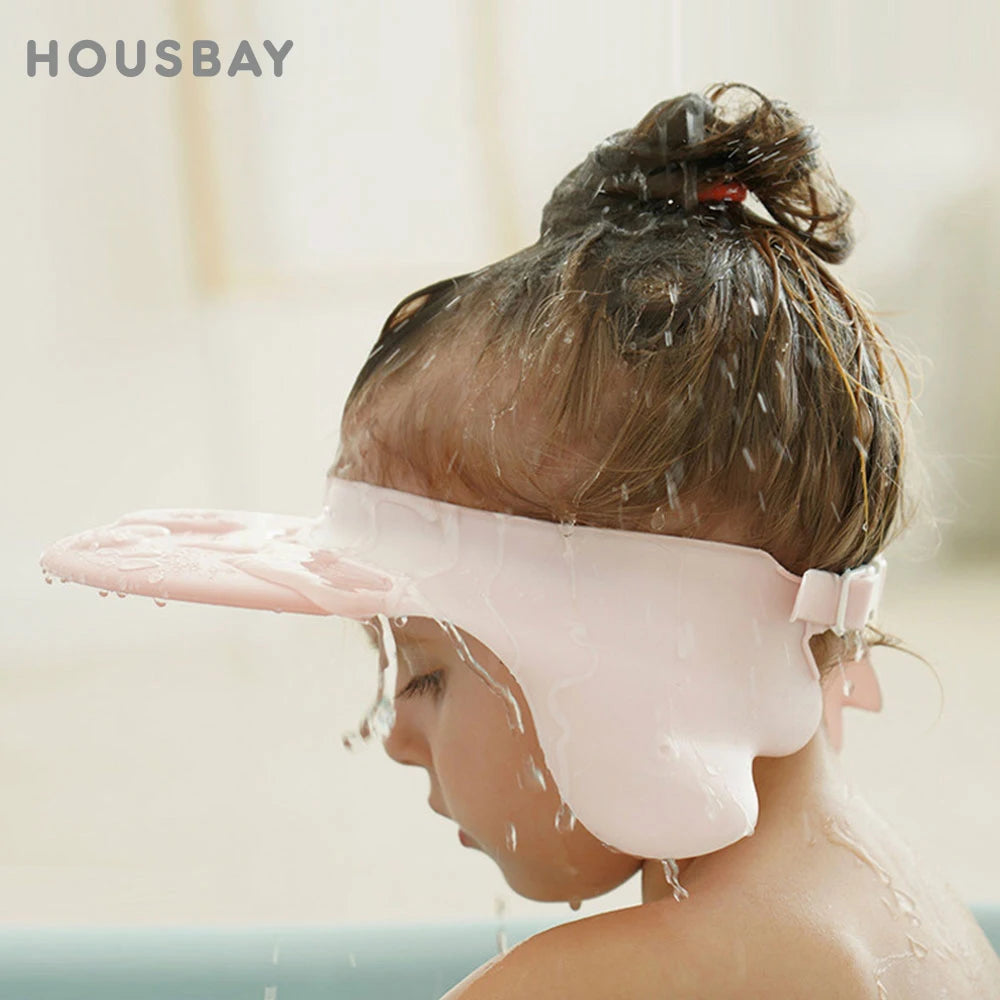 CowLost | shampoo-cap-adjustable-wash-shower-hat-for-newborns |1