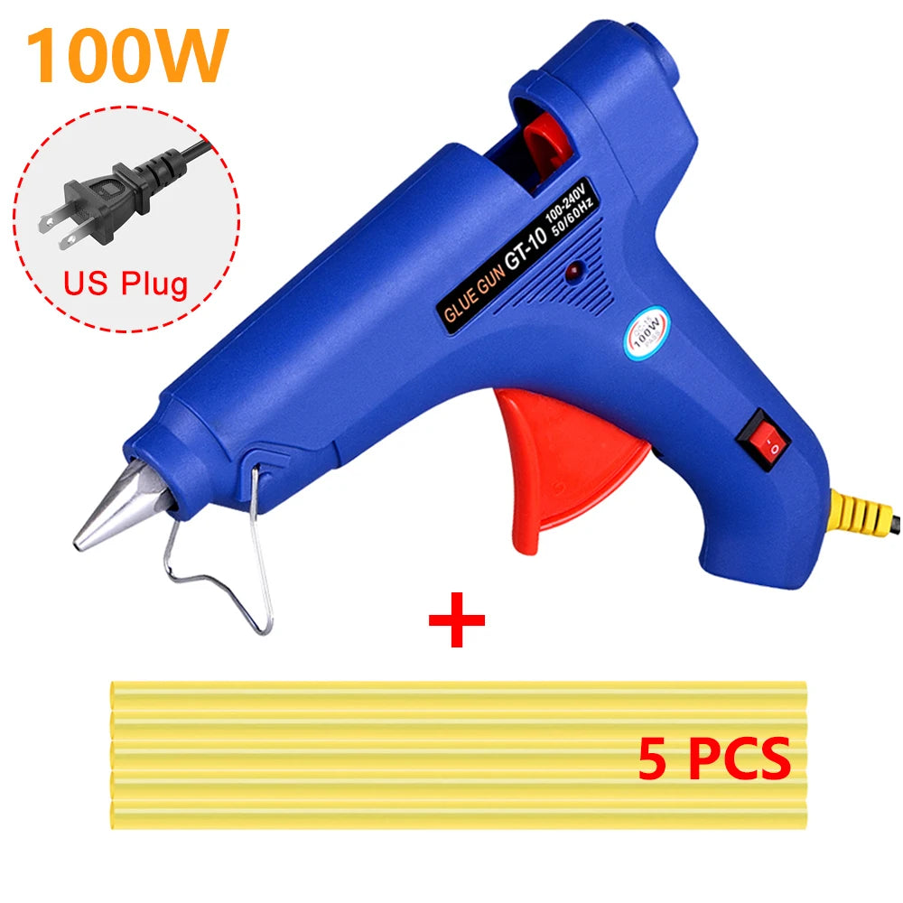 100W Glue Gun 11mm Glue Sticks