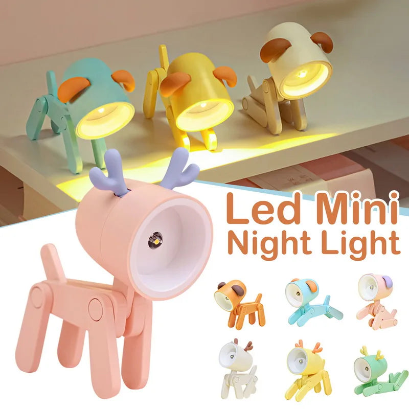 CowLost | product_id-mini-folding-led-night-light-portable-dog-deer-pet-lamp-gift |1