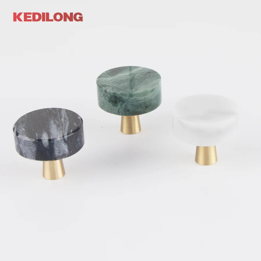 CowLost | kedlo-european-luxury-brass-marble-pull-handle-kitchen-cabinet-drawer |7