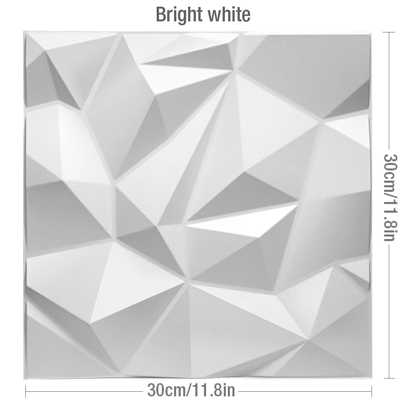 CowLost | seasonal-holiday-decorations-30x30cm-3d-embossed-art-wall-panel-decorative-wallpaper |48