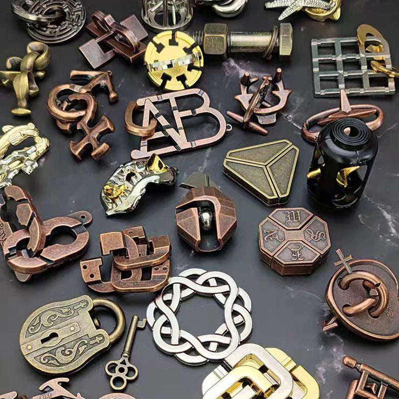 CowLost | product_id-9pcs-metal-brain-teaser-puzzles-educational-iq-test-toys-for-adults-kids |6