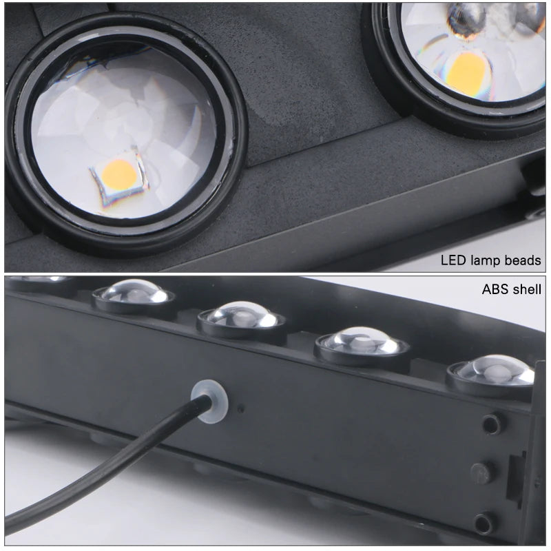 CowLost | product_id-led-wall-lamp-ip65-waterproof-up-down-light-indoor-outdoor-ac110-220v-plastic |4