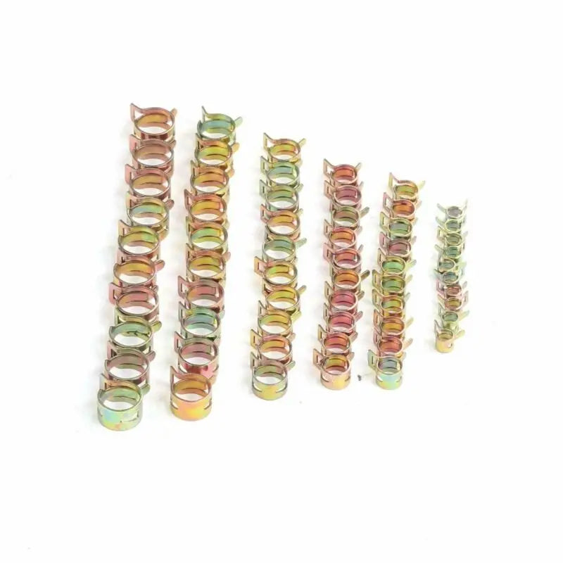 CowLost | 50-pcs-fastener-5mm-6mm-7mm-8mm-9mm-spring-clip-fuel-water-line-hose-pipe-air-tube-clamps-fuel-water-tube-clamps-fastener |8
