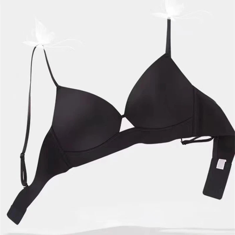 CowLost | product_id-wireless-nude-seamless-small-bra-for-women-thin-wire-free-slightly-gathered-comfortable-traceless |1