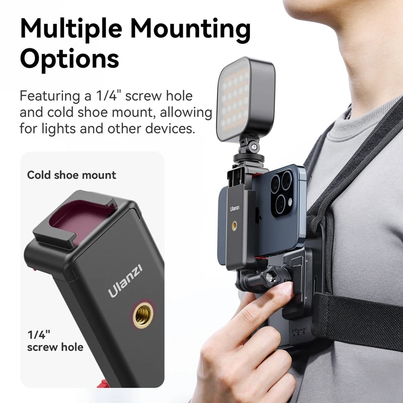 CowLost | ulanzi-go-quick-ii-magnetic-chest-strap-for-action-camera-smartphone-gopro-14-13-12-11-10 |6