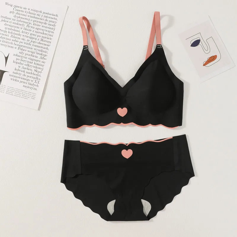 CowLost | product_id-women-push-up-wirefree-bra-and-low-waist-panties-set-comfortable-lingerie |9