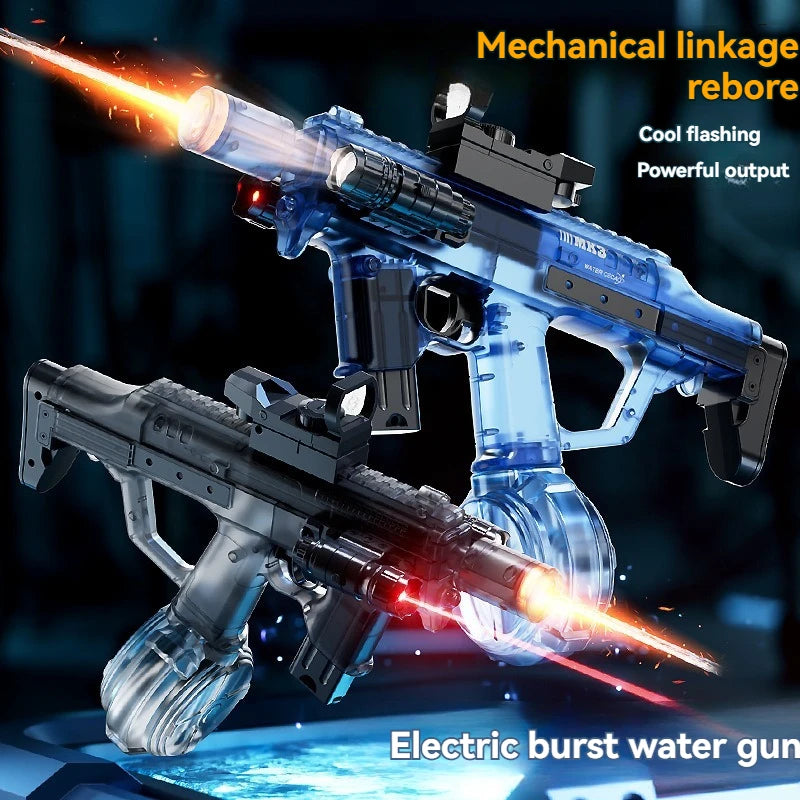 CowLost | product_id-mk3-large-capacity-electric-water-gun-toy-with-lights-fully-automatic-for-outdoor-summer-camping-and-gatherings |3