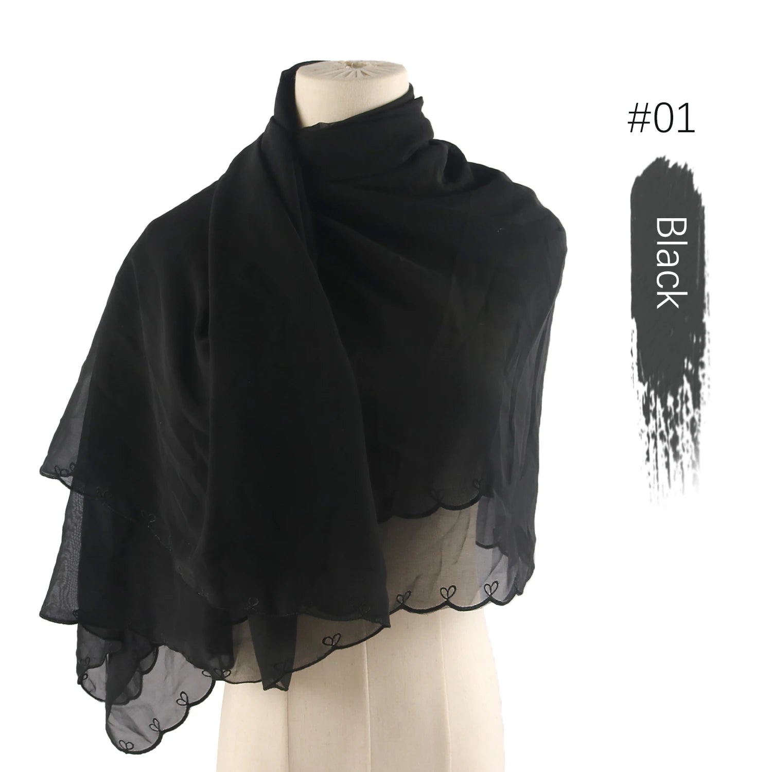 CowLost | chiffon-square-scarf-elegant |10