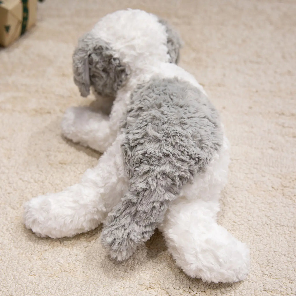 CowLost | fencing-barriers-sleeping-position-baby-dog-plush-toy-32-42-48cm-soft-stuffed-animal |13