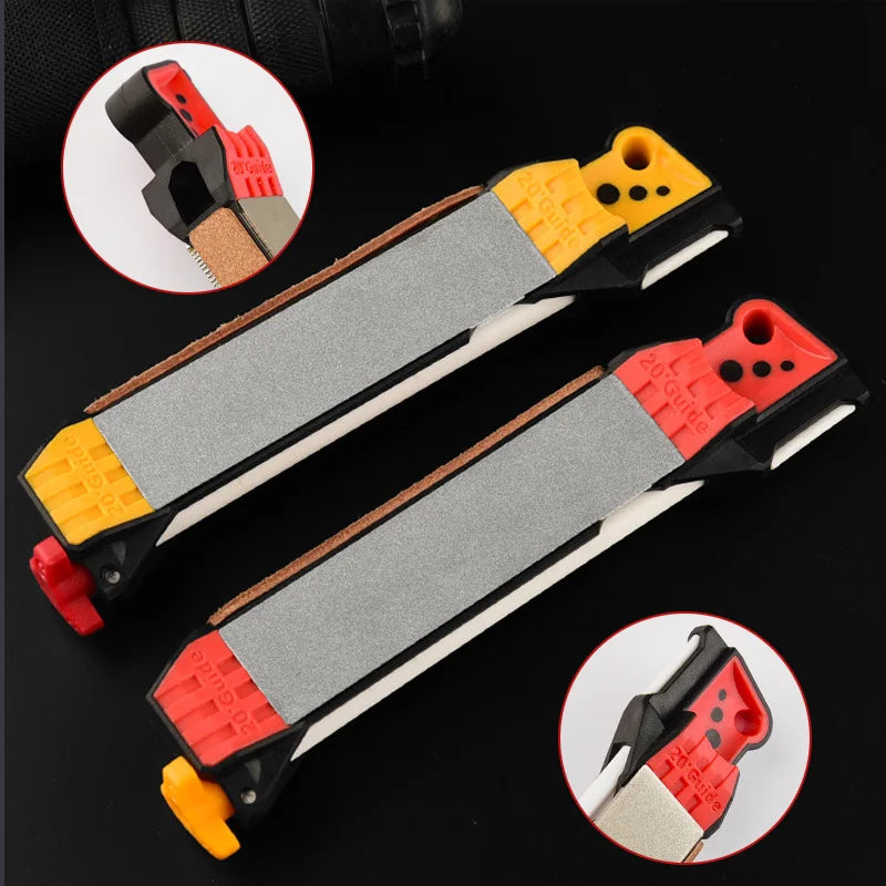 CowLost | 1pc-multifunctional-knife-sharpener-household-diamond-knife-sharpener-double-sided-sharpening-tools-for-outdoor-camping-kitchen |4