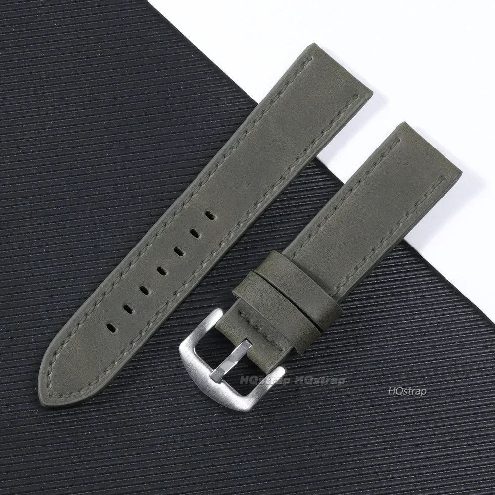 CowLost | product_id-hqstrap-genuine-leather-vintage-matte-watchband-18-24mm-for-men-women |10