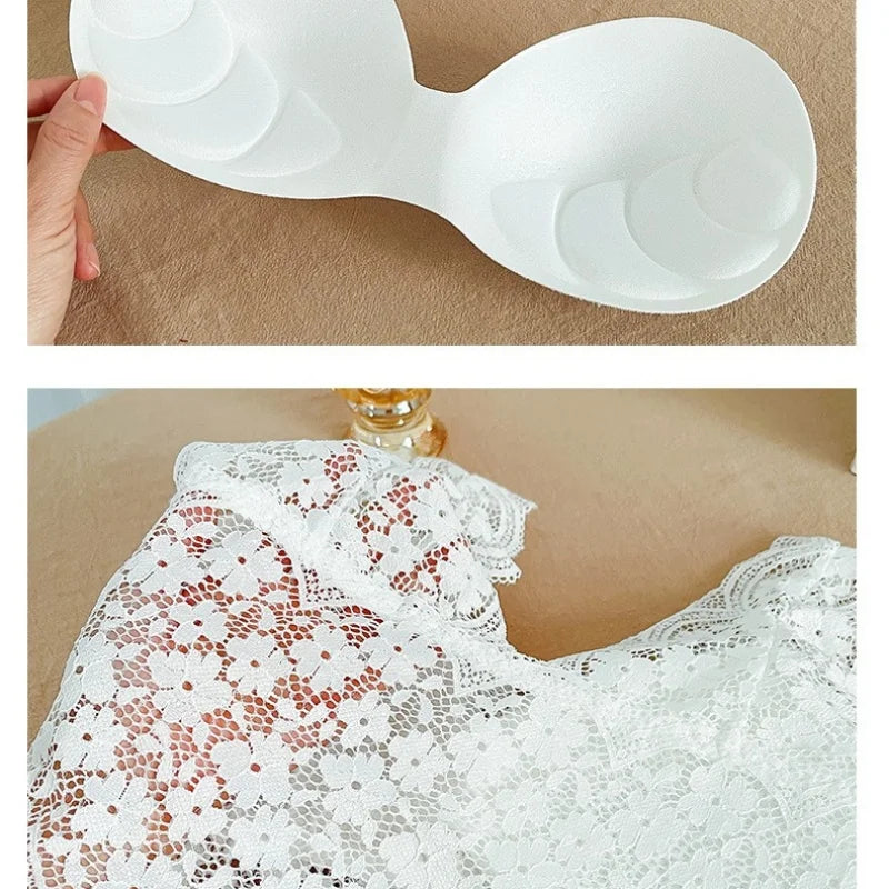 CowLost | product_id-women-s-lace-wire-free-padded-deep-v-neck-bralette-tank-top |4