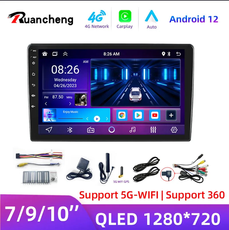 CowLost | 7-9-10-2-din-android14-auto-car-radio-multimedia |1